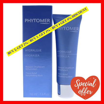 Hydrasea Thirst-Relief Rehydrating Mask By Phytomer For Unisex - 1.6 Oz Masque