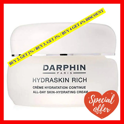 Hydraskin Rich All-Day Skin-Hydrating Cream For Dry Skin By Darphin For Unisex - 1.7 Oz