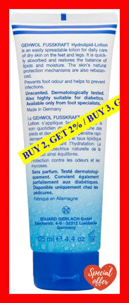 Hydrolipid Lotion By Gehwol For Unisex - 4.4 Oz