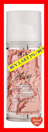 Igk Jet Lag Invisible Dry Shampoo 2 Oz Packaging May Vary