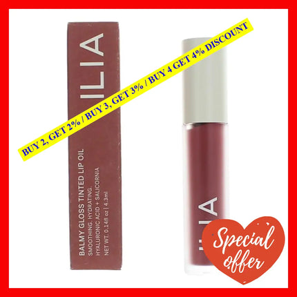 Ilia Balmy Gloss Tinted Lip Oil By.14 Oz - Linger