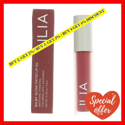 Ilia Balmy Gloss Tinted Lip Oil By.14 Oz - Tahiti