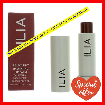 Ilia Balmy Tint Hydrating Lip Balm By.15 Oz - Faded