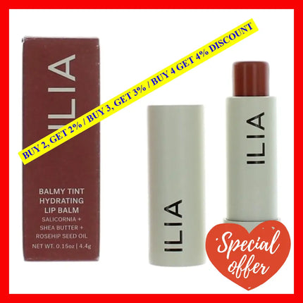 Ilia Balmy Tint Hydrating Lip Balm By.15 Oz - Hold Me