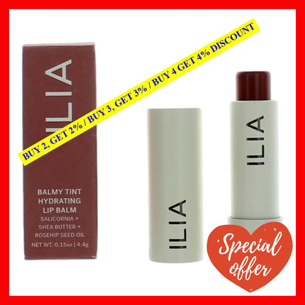 Ilia Balmy Tint Hydrating Lip Balm By.15 Oz - Lullaby