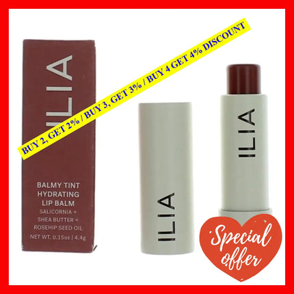 Ilia Balmy Tint Hydrating Lip Balm By.15 Oz - Runaway