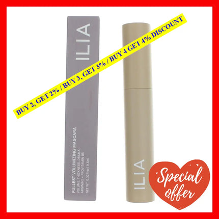 Ilia Fullest Volumizing Mascara By.32 Oz