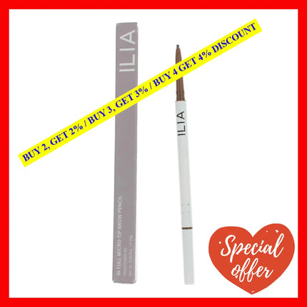 Ilia In Full Micro-Tip Brow Pencil By.003 Oz Eyebrow - Blonde