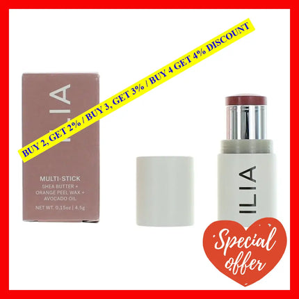 Ilia Multi-Stick By.15 Oz Cream Blush + Highlighter Lip Tint - At Last