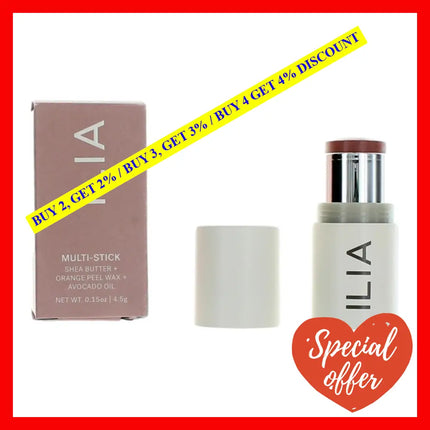 Ilia Multi-Stick By.15 Oz Cream Blush + Highlighter Lip Tint - Lady Bird