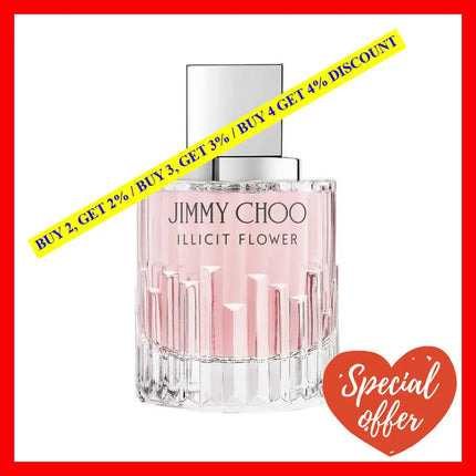 Illicit Flower By Jimmy Choo For Women - 3.3 Oz Edt Spray