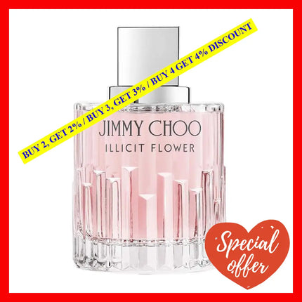 Illicit Flower By Jimmy Choo For Women - 3.3 Oz Edt Spray