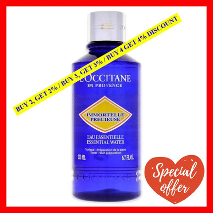 Immortelle Essential Water By Loccitane For Unisex - 6.7 Oz Toner