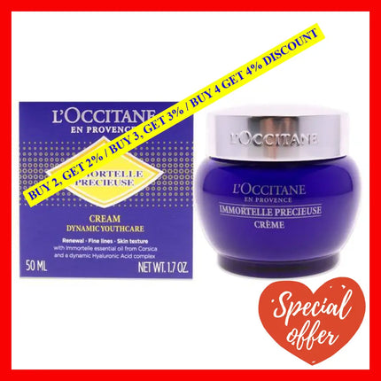 Immortelle Precious Cream By Loccitane For Unisex - 1.7 Oz