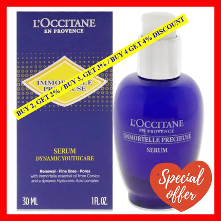 Immortelle Precious Serum By Loccitane For Women - 1 Oz