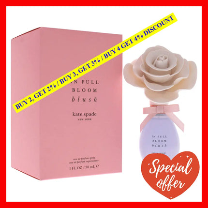 In Full Bloom Blush By Kate Spade For Women - 1 Oz Edp Spray