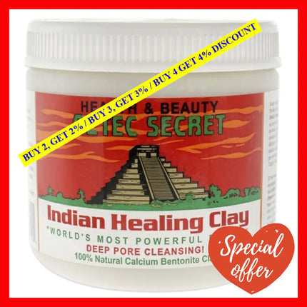 Indian Healing Clay By Aztec Secret For Unisex - 16 Oz