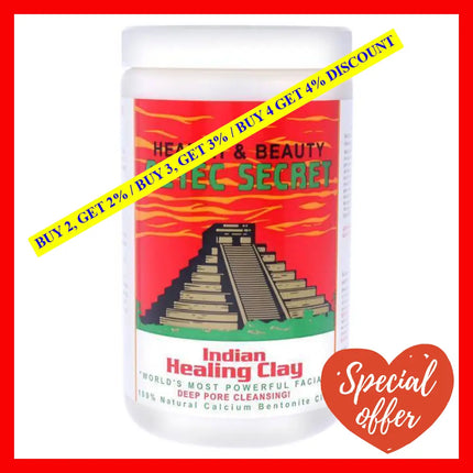 Indian Healing Clay By Aztec Secret For Unisex - 2 Lb