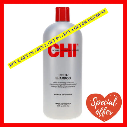 Infra Shampoo By Chi For Unisex - 32 Oz