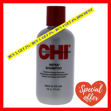 Infra Shampoo By Chi For Unisex - 6 Oz