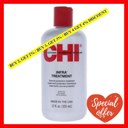 Infra Treatment By Chi For Unisex - 12 Oz