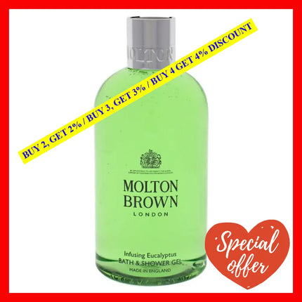 Infusing Eucalyptus Bath And Shower Gel By Molton Brown For Men - 10 Oz