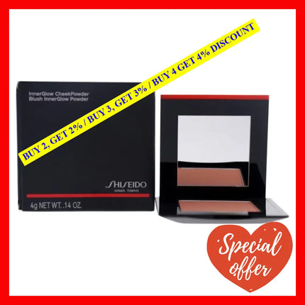 Innerglow Cheekpowder - 06 Alpen Glow By Shiseido For Women 0.14 Oz Powder