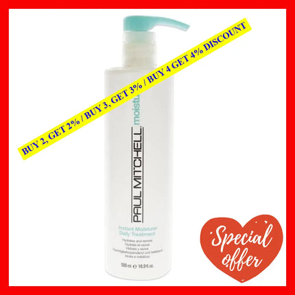 Instant Moist Daily Treatment By Paul Mitchell For Unisex - 16.9 Oz