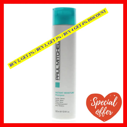 Instant Moisture Shampoo By Paul Mitchell For Unisex - 10.14 Oz