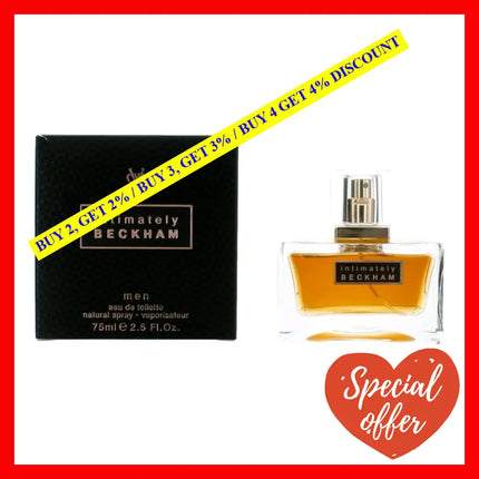 Intimately Beckham By David 2.5 Oz Eau De Toilette Spray For Men