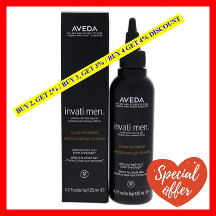 Invati Men Scalp Revitalizer By Aveda For - 4.2 Oz Treatment