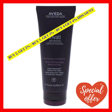 Invati Thickening Conditioner By Aveda For Unisex - 6.7 Oz