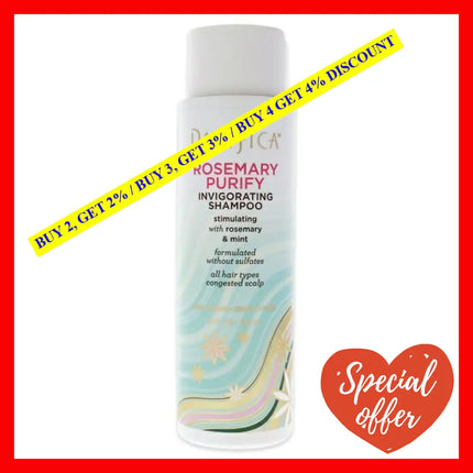 Invigorating Shampoo - Rosemary Purify By Pacifica For Unisex 12 Oz