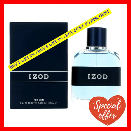 Izod For Men By 3.4 Oz Eau De Toilette Spray