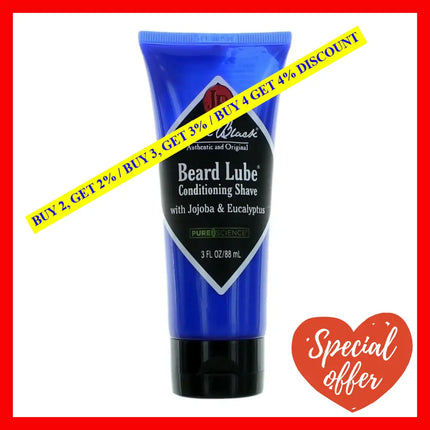 Jack Black Beard Lube By 3 Oz Conditioning Shave