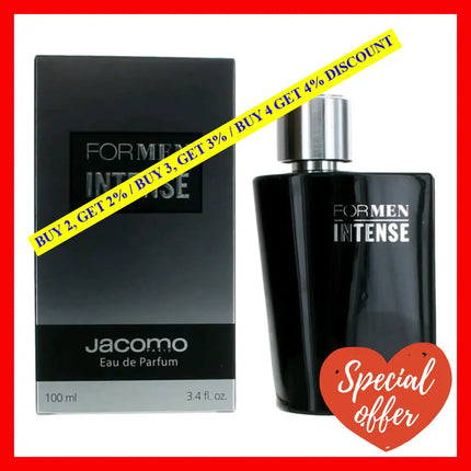 Jacomo Intense By 3.4 Oz Eau De Parfum Spray For Men