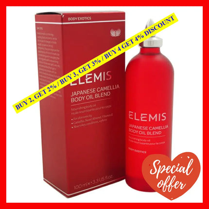 Japanese Camellia Body Oil Blend By Elemis For Unisex - 3.4 Oz