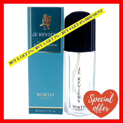 Je Reviens By Worth For Women - 1.7 Oz Edt Spray