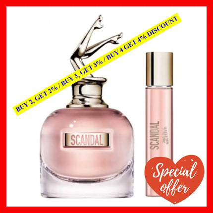 Jean Paul Gaultier Scandal - Travel Set 2 Pieces Gift For Women