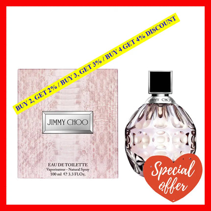 Jimmy Choo By For Women - 3.3 Oz Edt Spray