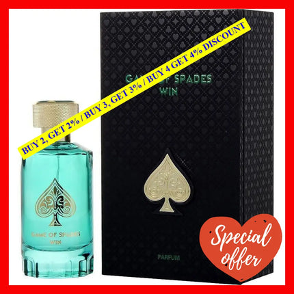 Jo Milano Paris Game Of Spades Bid 3.4 Parfum Spray