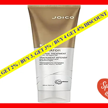 Joico K-Pak Intense Hydrator Treatment For Dry Damaged Hair 8.5 Ounce (Pack Of 1)