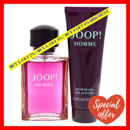 Joop Homme By For Men - 2 Pc Gift Set 2.5Oz Edt Spray Shower Gel