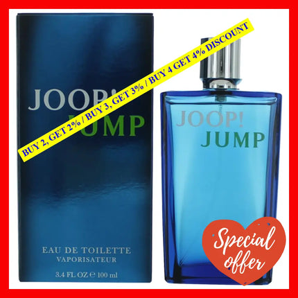 Joop! Jump By Joop 3.4 Oz Eau De Toilette Spray For Men