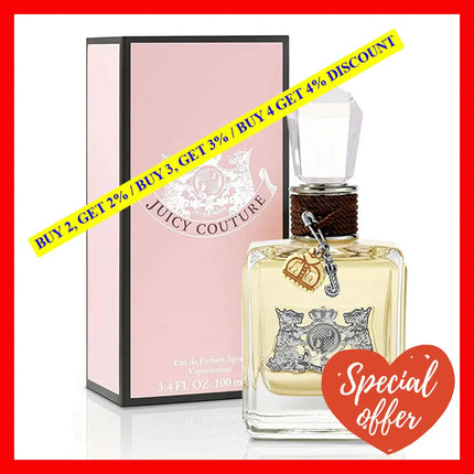 Juicy Couture By For Women - 3.4 Oz Edp Spray