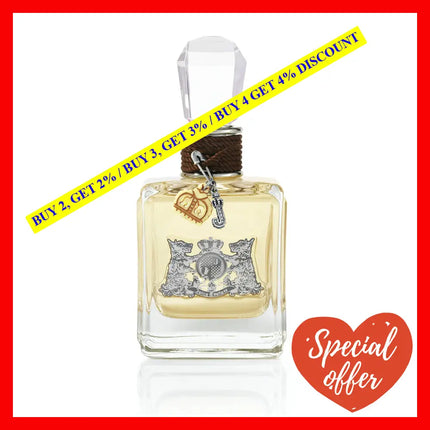 Juicy Couture By For Women - 3.4 Oz Edp Spray