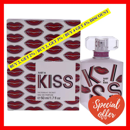 Just A Kiss By Victorias Secret For Women - 1.7 Oz Edp Spray