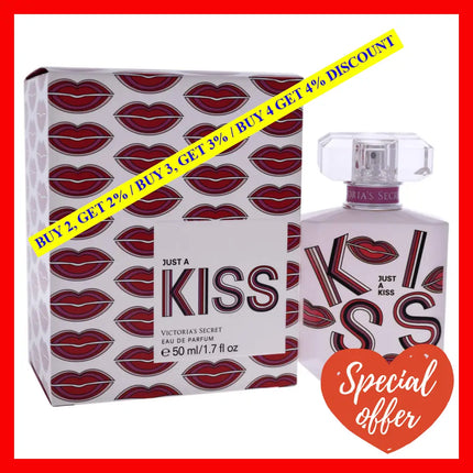 Just A Kiss By Victorias Secret For Women - 1.7 Oz Edp Spray