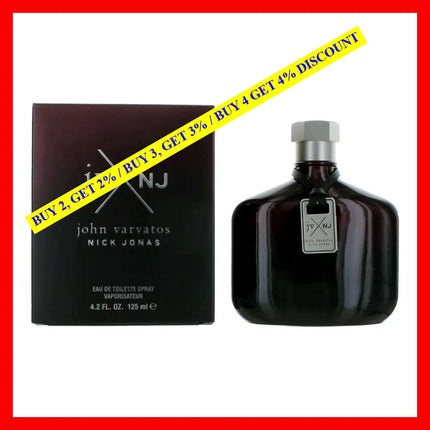 Jv X Nj John Varvatos Nick Jonas Red By 4.2 Oz Eau De Toilette Spray For Men