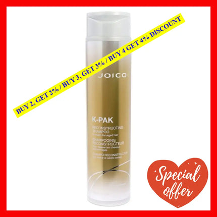 K-Pak Shampoo To Repair Damage By Joico For Unisex - 10.1 Oz